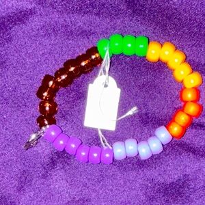 Vibrant Multicolor Beaded Bracelet Set